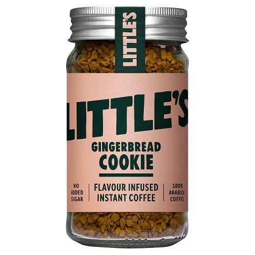 Littles Instant Coffee Gingerbread Cookie 50g pack shot