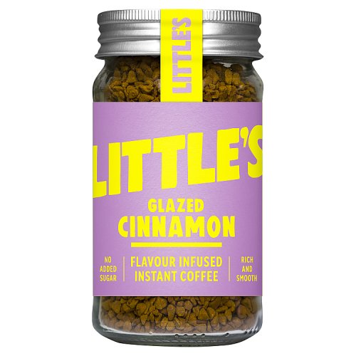 Littles Instant Coffee Glazed Cinnamon 50g pack shot