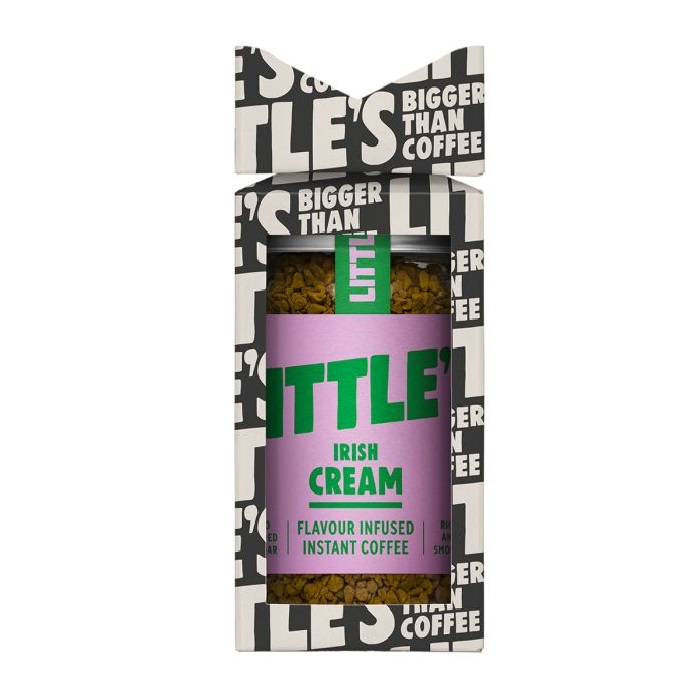 Littles Gift Cracker Irish Cream Instant Coffee 50g pack shot