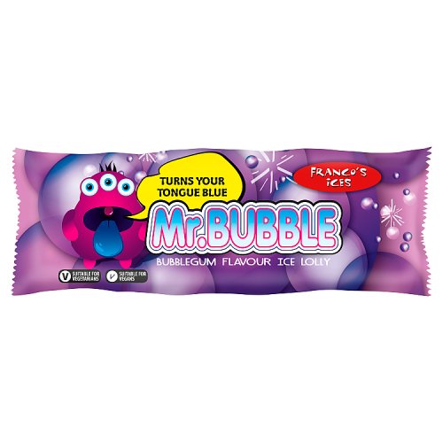 Francos Ices Mr. Bubble Lolly 70ml pack shot