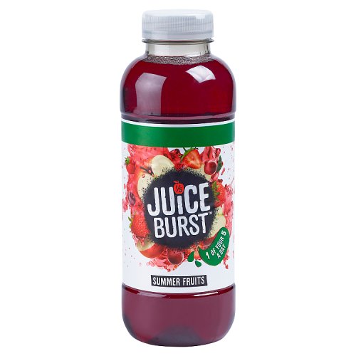 Juice Burst Summer Fruits 500ml pack shot