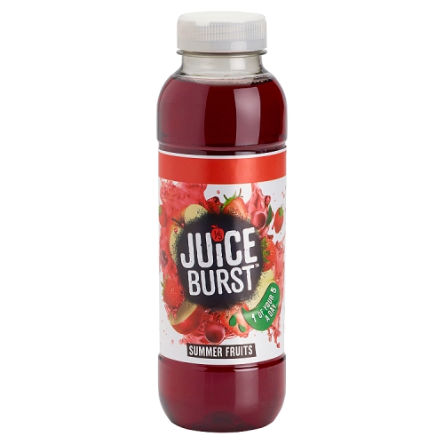 Juice Burst Summer Fruits 400ml PMP pack shot
