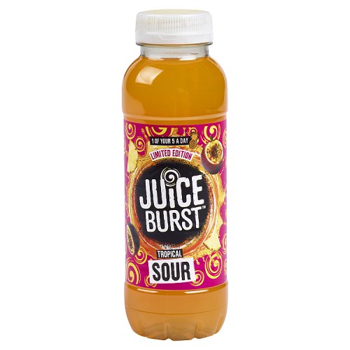 Juice Burst Tropical Sour 330ml pack shot