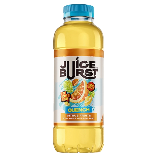 Juice Burst Quench Citrus Fruits 500ml PMP pack shot