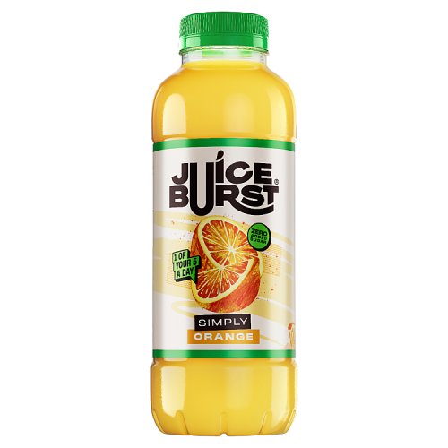 Juice Burst Orange 500ml pack shot