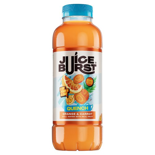 Juice Burst Orange & Carrot 500ml pack shot