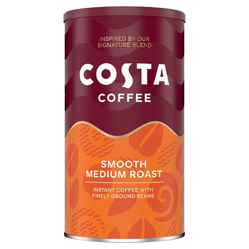 Costa Coffee Premium Instant Smooth Medium Roast 100g pack shot