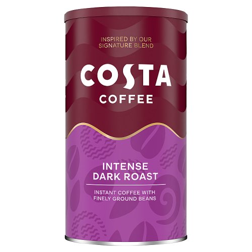 Costa Coffee Premium Instant Intense Dark Roast 100g pack shot