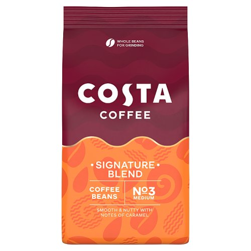 Costa Coffee Signature Blend Beans 400g pack shot