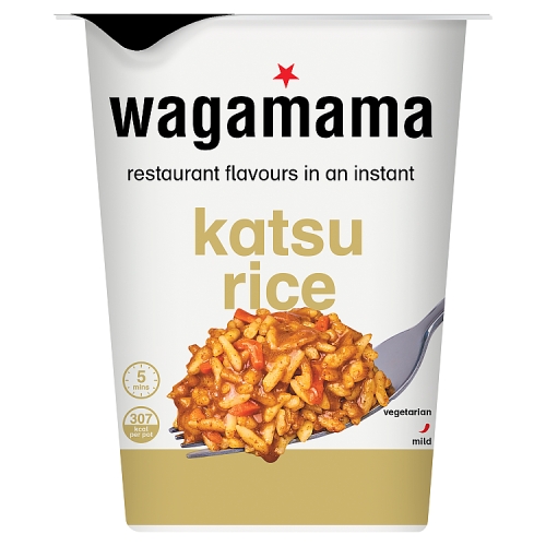 Wagamama Katsu Curry Rice Pot 98g pack shot