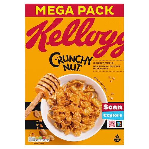 Kelloggs Crunchy Nut 1kg pack shot