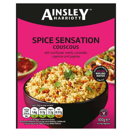 Ainsley Harriott Cous Cous Spice Sensation 100g pack shot