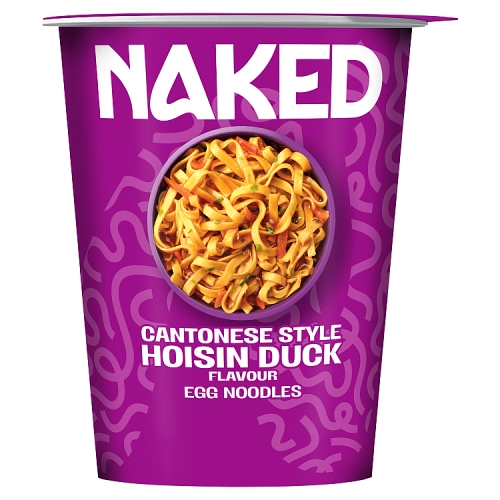 Naked Noodle Hoisin Duck Noodle Pot 78g pack shot