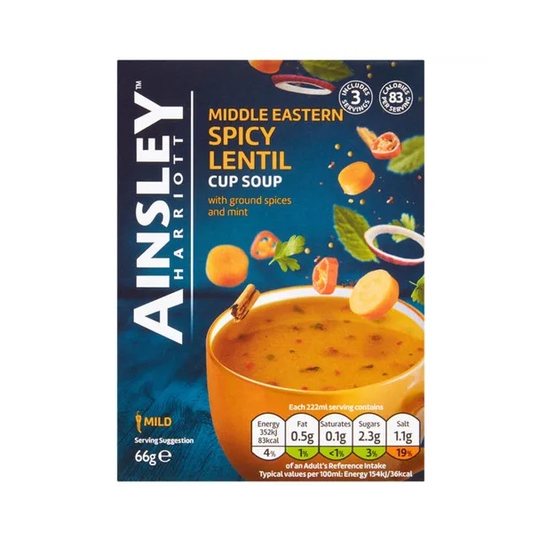 Ainsley Harriott Cup Soup Caribbean 60g pack shot