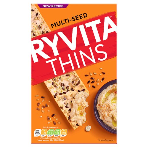 Ryvita Thins Multi Seed 125g pack shot
