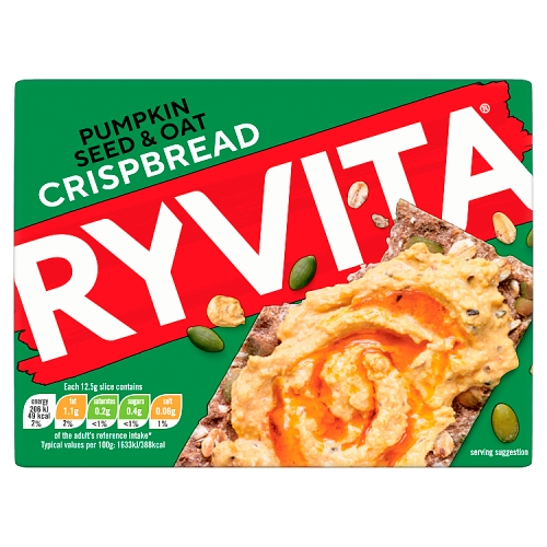 Ryvita Crispbread Seed & Oat 200g pack shot