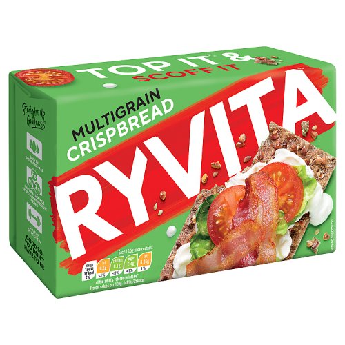 Ryvita Multigrain Crispbread 250g pack shot