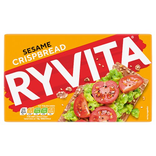 Ryvita Crispbread Sesame 250g pack shot
