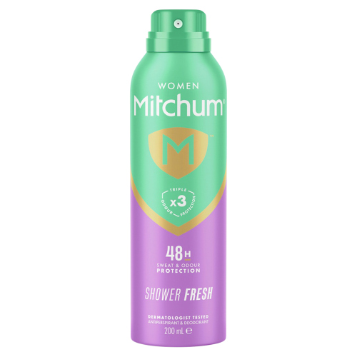 Mitchum Shower Fresh Women Deo 200ml pack shot