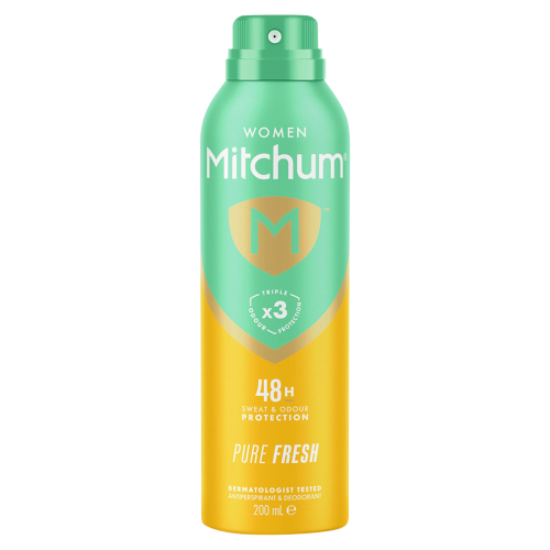 Mitchum Advanced Pure Fresh Woman 200ml pack shot