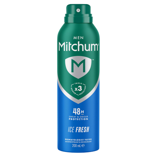 Mitchum Advanced Ice Fresh Men Deo 200ml pack shot