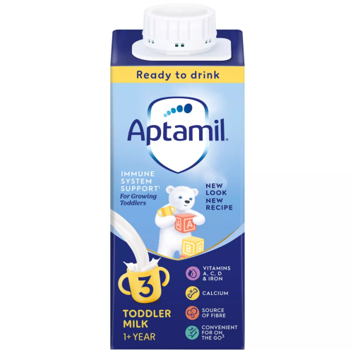 Aptamil Growing Up Ready To Feed 200ml pack shot