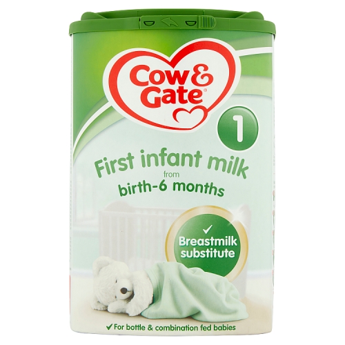 Cow & Gate First Milk 800g pack shot