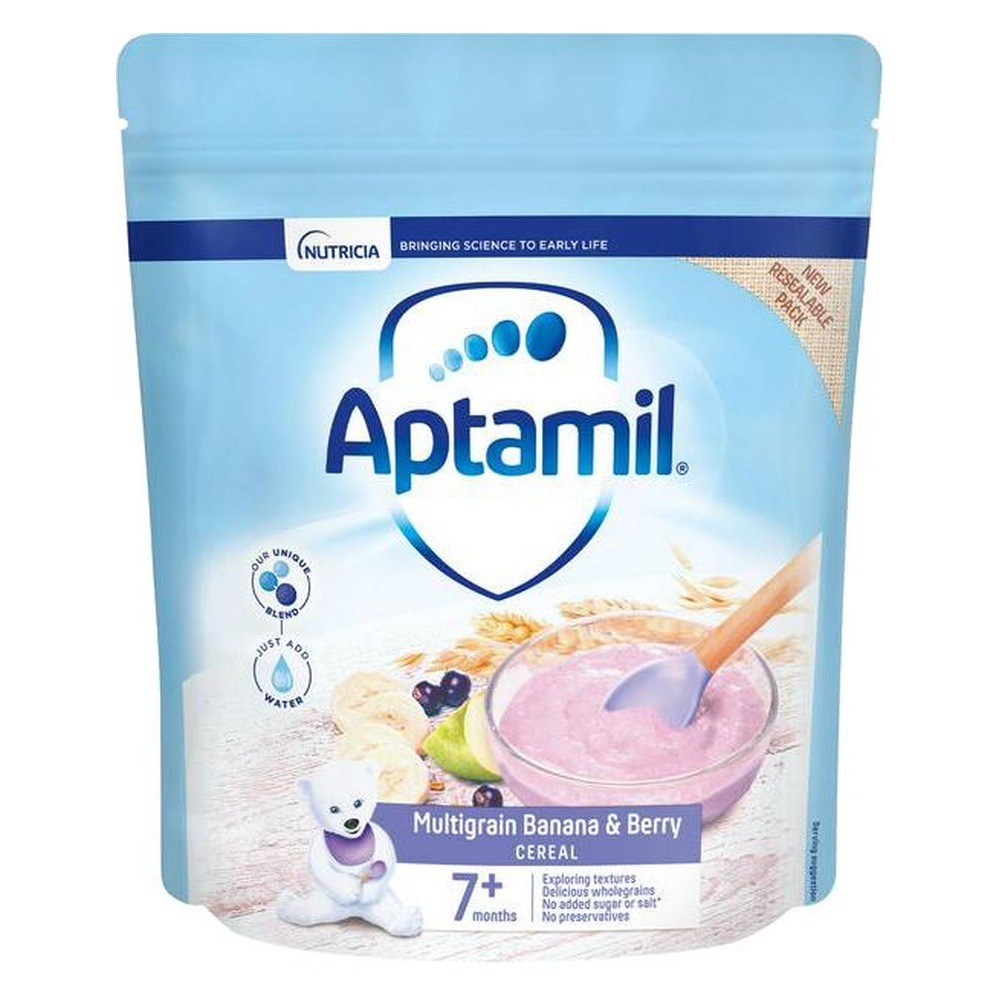 Aptamil Multigrain & Berry Cereal 200g pack shot