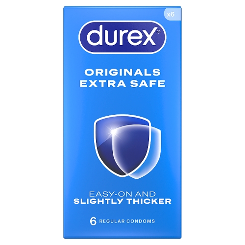 Durex Extra Safe 6s pack shot