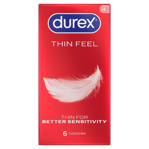 Durex Thin Feels 6s pack shot
