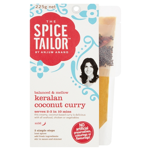 The Spice Tailor Indian Curry Kit Keralan Coconut Curry 225g pack shot