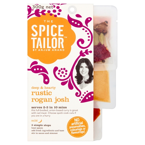 The Spice Tailor Rustic Rogan Josh Curry Kit 300g pack shot
