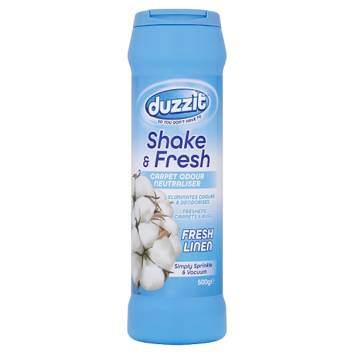 Duzzit Shake & Fresh Carpet Freshener 500g pack shot