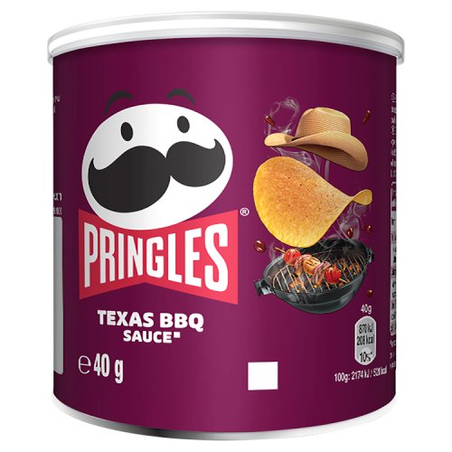 Pringles Texas BBQ 40g pack shot