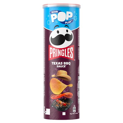 Pringles Texas BBQ 165g pack shot