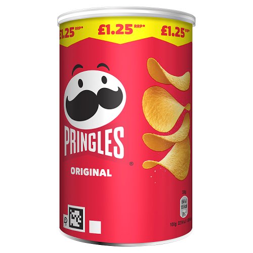 Pringles Original PM £1.25 70g pack shot