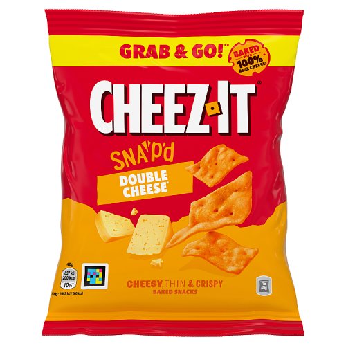 Cheez It Double Cheese 40g pack shot