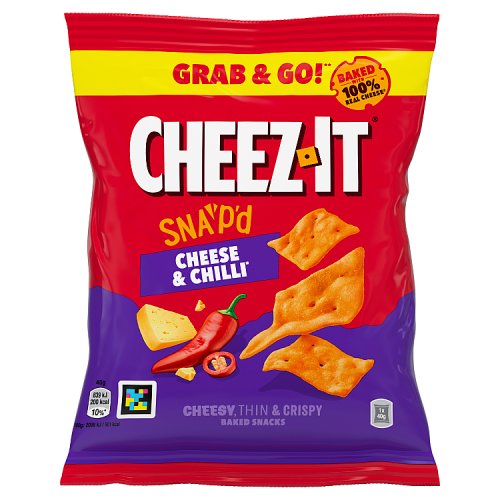 Cheez It Chilli & Cheese 40g pack shot