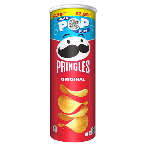 Pringles Original PM £2.99 165g pack shot