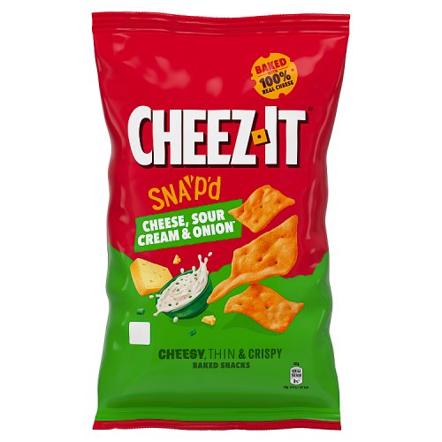 Cheez It Snapd Sour Cream & Cheese 120g pack shot