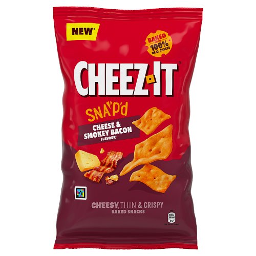 Cheez It Snapd Smokey Bacon 120g pack shot