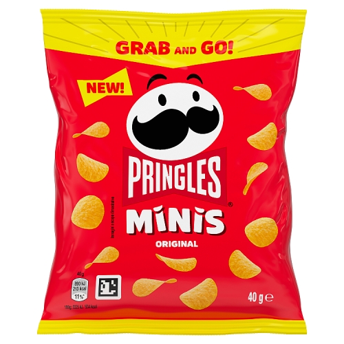 Pringles Minis Original 40g pack shot