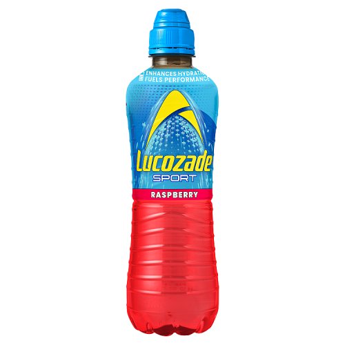 Lucozade Sport Raspberry 500ml pack shot