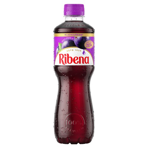 Ribena Blackcurrant 500ml pack shot