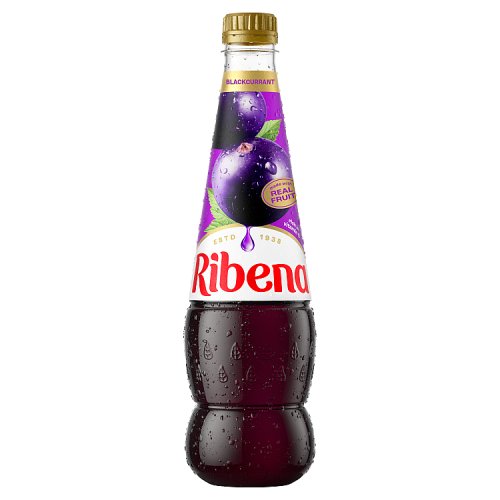 Ribena Blackcurrant 850ml pack shot