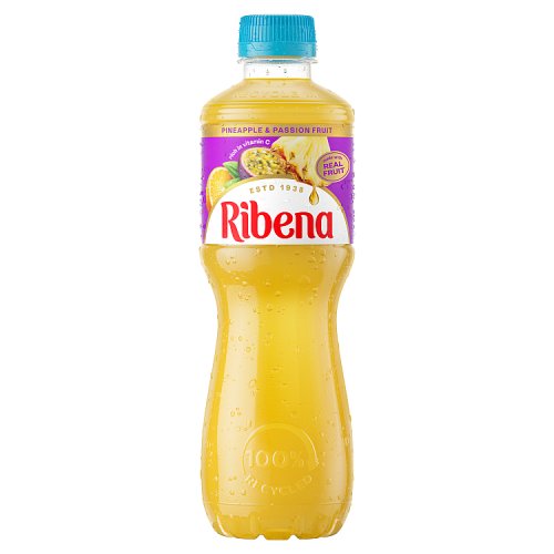 Ribena Pineapple & Passionfruit Light 500ml pack shot