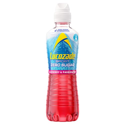 Lucozade Sport Zero Berry 500ml pack shot