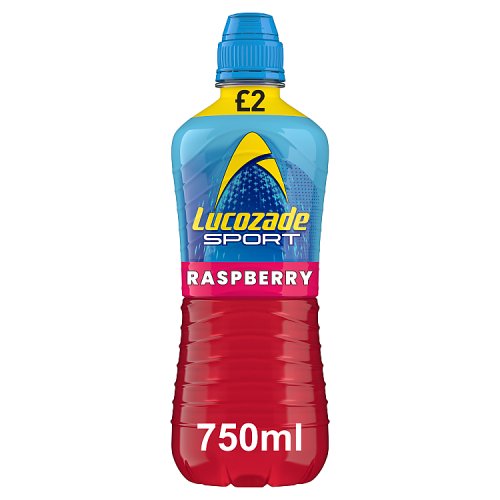 Lucozade Sport Raspberry PM £2 750ml pack shot