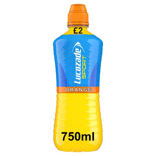 Lucozade Sport Orange PM £2 750ml pack shot