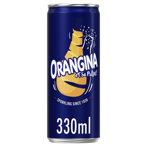 Orangina - New Slim Line 330ml pack shot